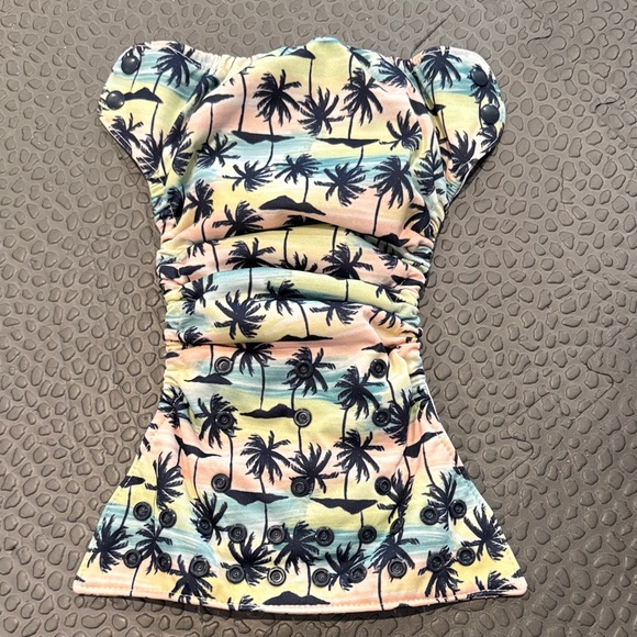 Thirsties NAIO (Natural All in One) diaper in Palm Paradise - Picture 4 of 4